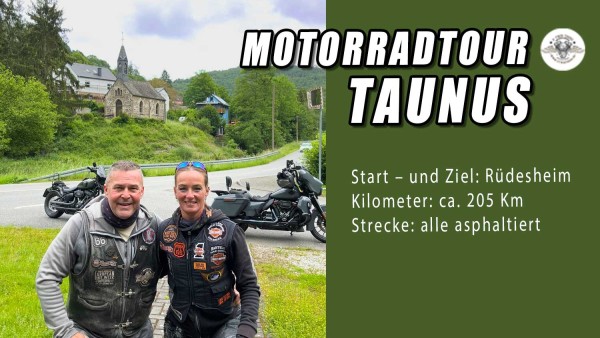 Motorradtour Taunus