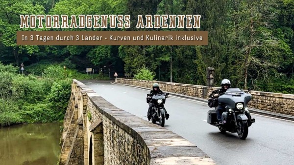 Motorradauszeit Ardennen